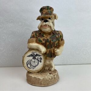 Vintage 1983 P & K Products U.S. Marines Navy  Figurine "Halls of Montezuma"